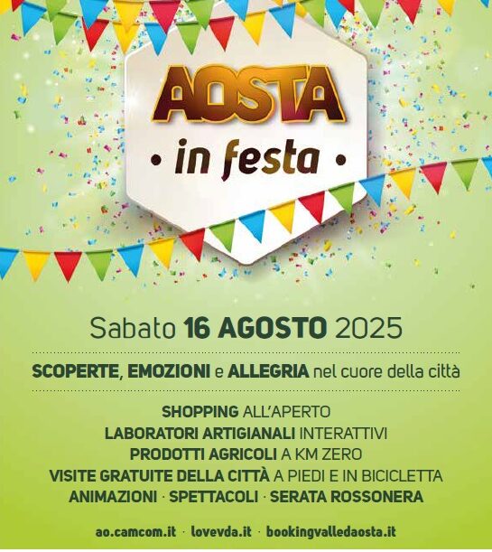 Aosta in Festa 2025